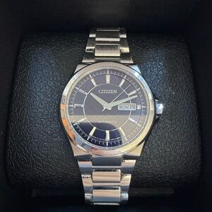 Citizen Blue Face and Silver Men's Watch